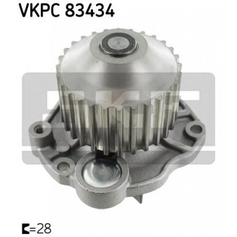 VKPC 83434 SKF - Насос охолоджуючої рідини